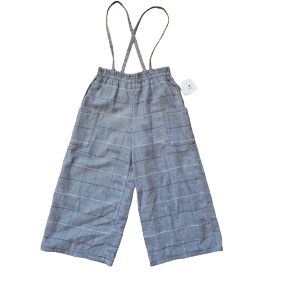 NWT Stem Girls' Grey Sleeveless Jump Suit  ,size 8 - Picture 1 of 5